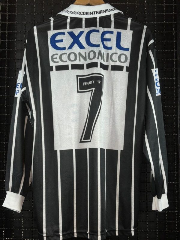 Camisa Corinthians Penalty 1998 Marcelinho Carioca mangas longas - Imagem 2