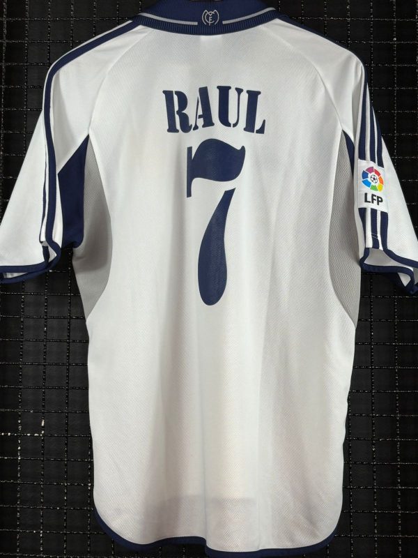 Camisa Real Madrid Adidas 2000 Raúl - Imagem 2