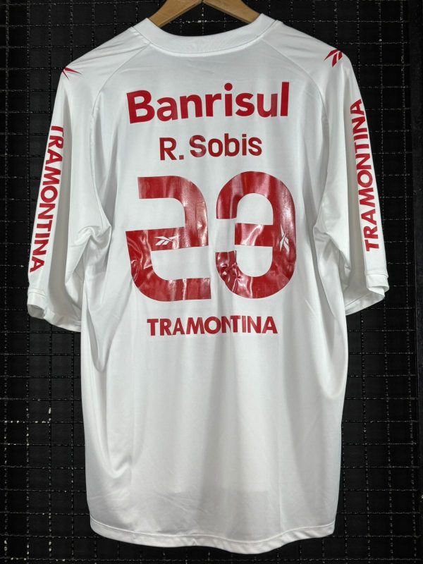 Camisa Internacional Reebok 2010 Rafael Sóbis Libertadores da América branca - Imagem 2