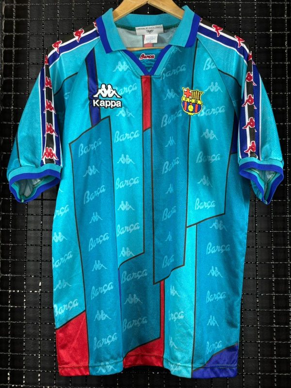 Camisa Barcelona Kappa 1996 Ronaldo Fenômeno
