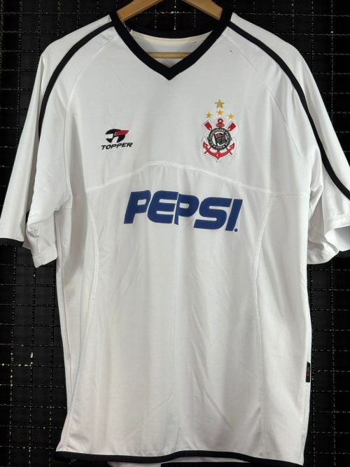 Camisa Corinthians Topper 2001 branca