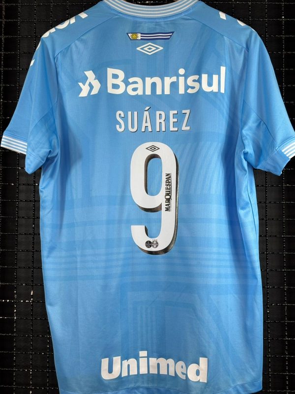 Camisa Grêmio Umbro 2023 Luís Suárez celeste - Imagem 2