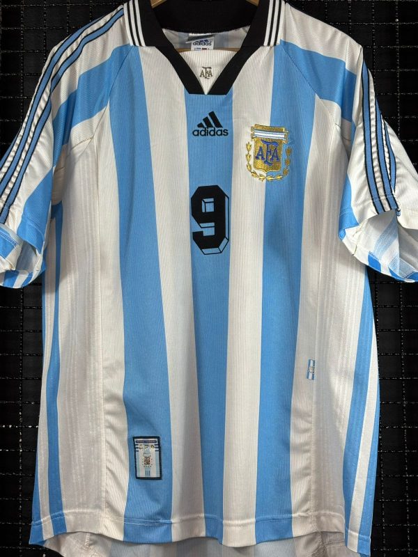 Camisa Argentina Adidas 1998 Batistuta