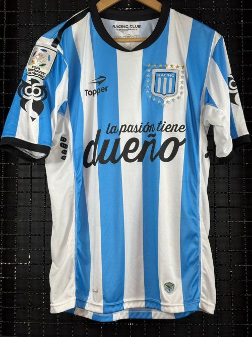 Camisa Racing Topper 2015 Libertadores da América Walter Bou