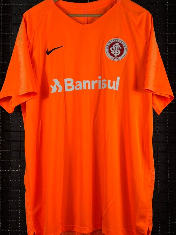 Camisa Internacional Nike 2019 treino laranja