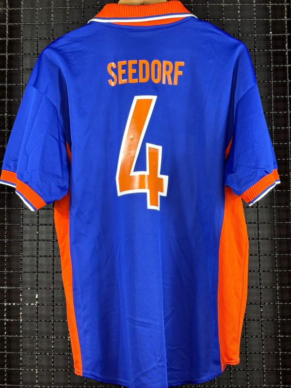 Camisa Holanda Nike 1997 Clarence Seedorf azul - Imagem 2
