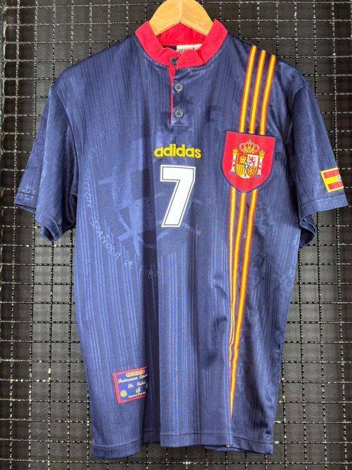 Camisa Espanha Adidas 1996 Pep Guardiola