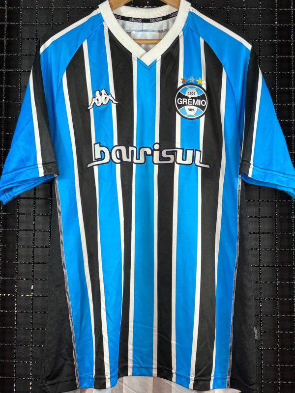 Camisa Grêmio Kappa 2004 tricolor