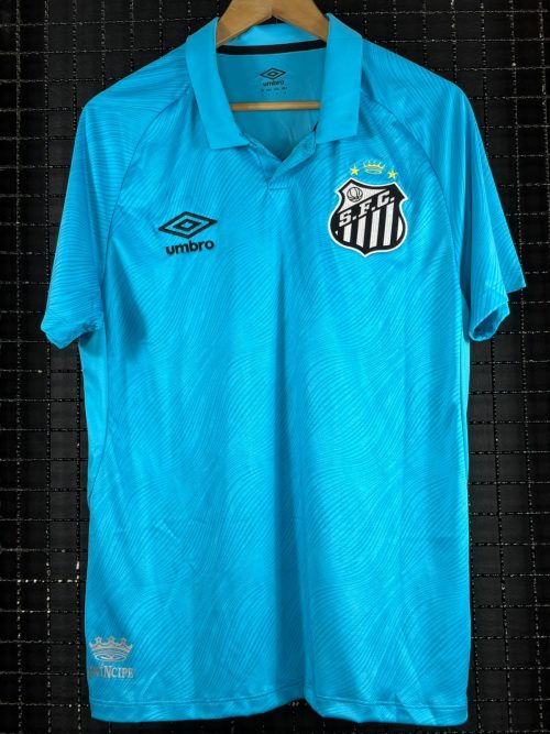 Camisa Santos Umbro 2025 Neymar Jr azul