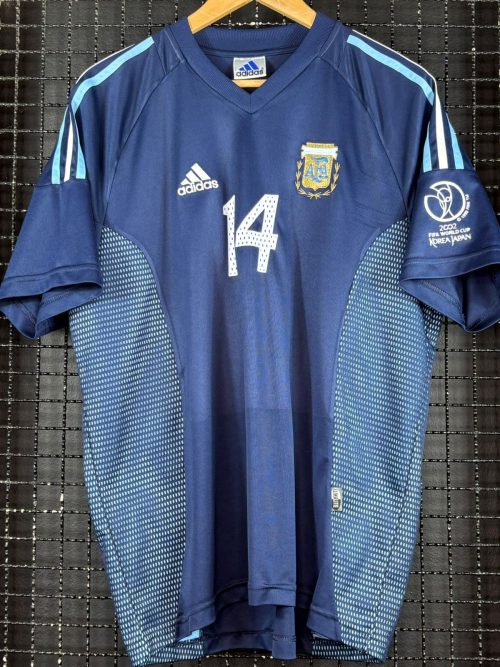 Camisa Argentina Adidas 2002 Copa do Mundo Diego Simeone