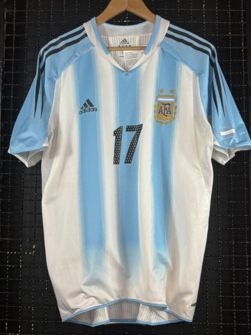 Camisa Argentina Adidas 2004 Lucas Bernardi
