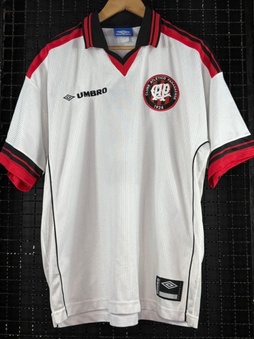 Camisa Athletico Paranaense Umbro 1998 branca