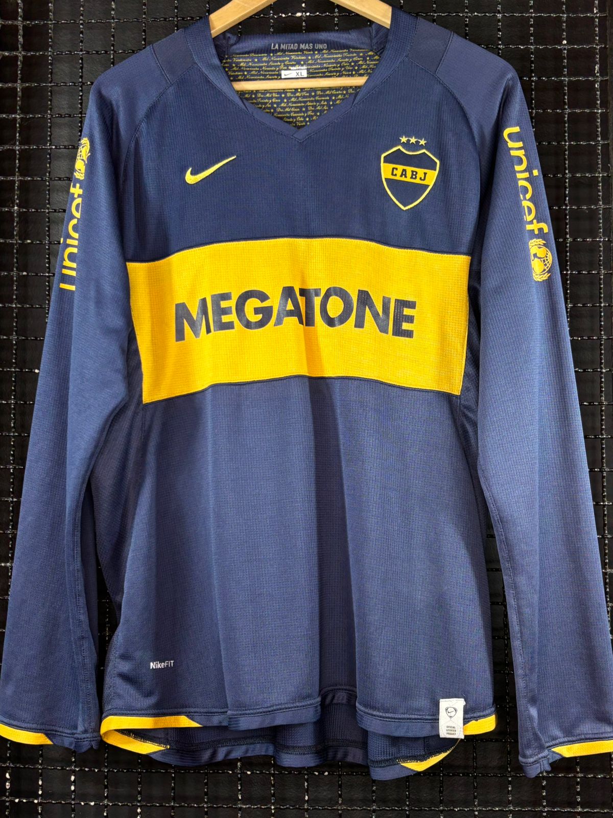 Camisa Boca Juniors Nike 2007 Palermo mangas longas - Memorias do