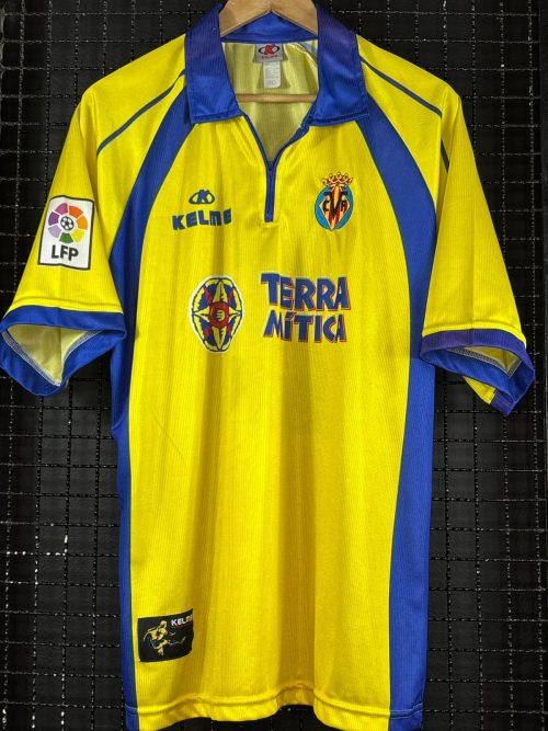 Camisa Villarreal Kelme 2000 Martin Palermo