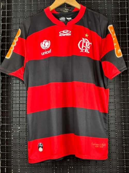 Camisa Flamengo Olympikus 2012 González rubro-negra