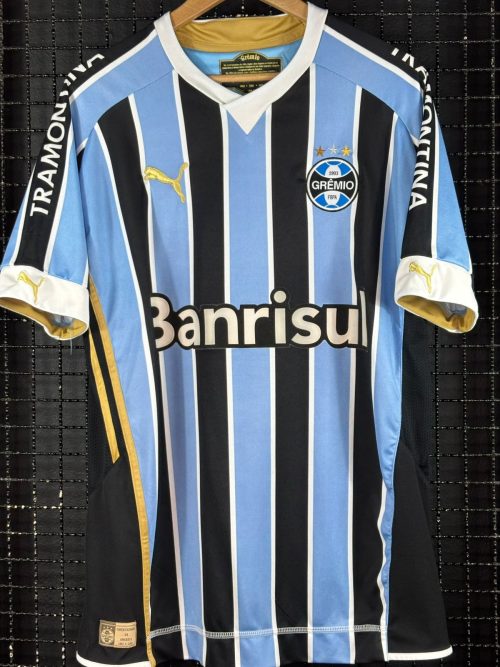 Camisa Grêmio Puma 2009 Libertadores Da América tricolor