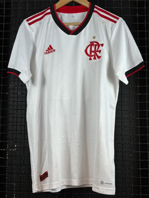 Camisa Flamengo Adidas 2022 Giorgian De Arrascaeta branca
