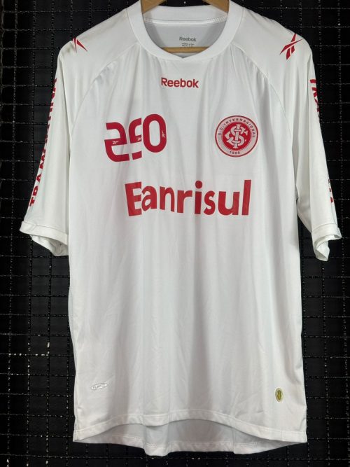 Camisa Internacional Reebok 2010 Índio 250 jogos autografada