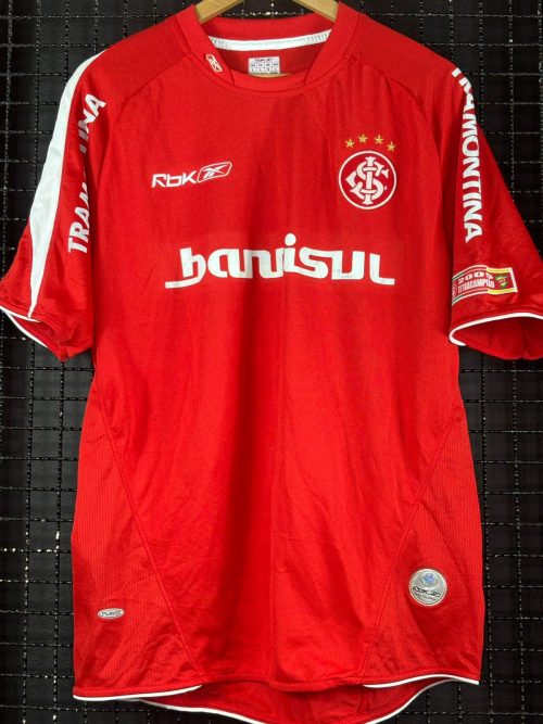 Camisa Internacional Reebok 2006 Libertadores Da América Rubens Cardoso autografada