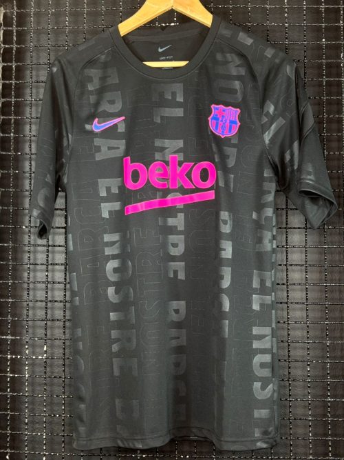 Camisa Barcelona Nike 2021 pré-jogo