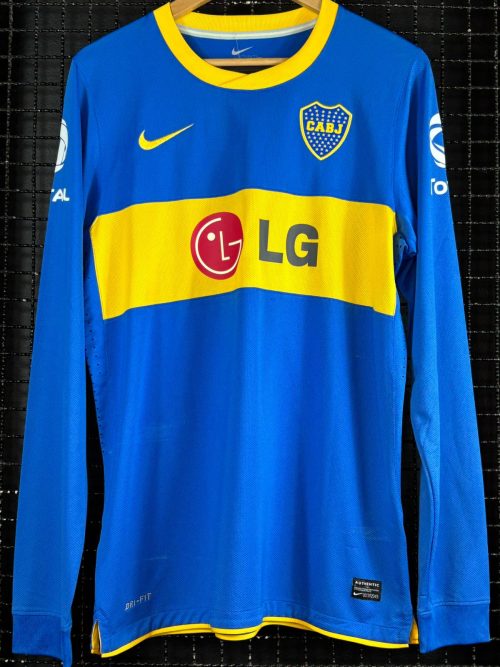 Camisa Boca Juniors Nike 2010 Blandi mangas longas