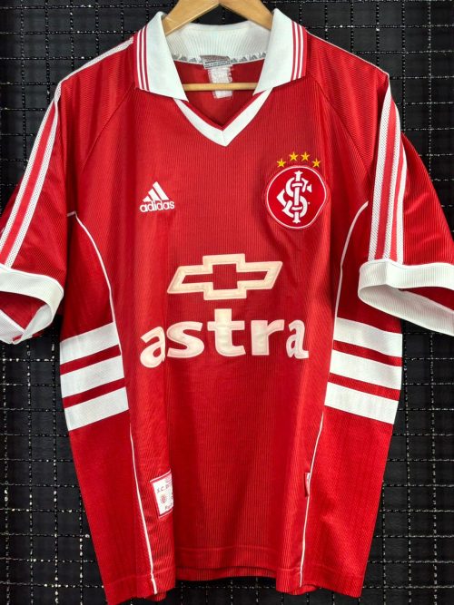Camisa Internacional Adidas 1999 Dunga vermelha