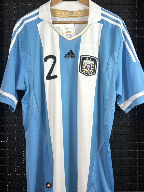Camisa Argentina Adidas 2011 Garay
