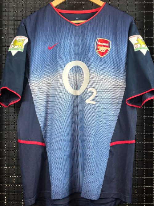 Camisa Arsenal Nike 2002 Bergkamp