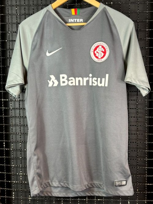 Camisa Internacional Nike 2018 Rodrigo Moledo terceiro uniforme cinza