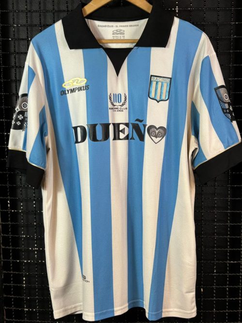 Camisa Racing Olympikus 2013 Zuculini 110 anos