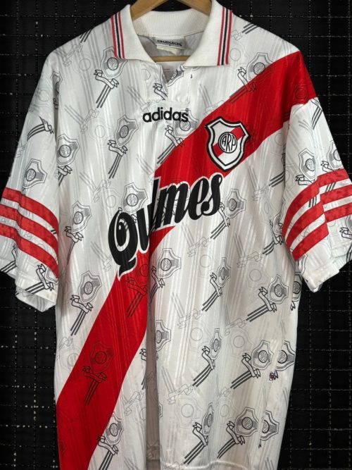 Camisa River Plate Adidas 1996 Francescoli