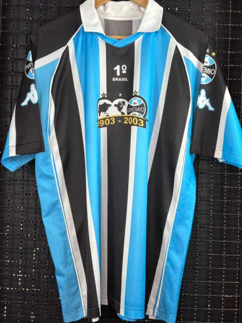 Camisa Grêmio Kappa 2003 comemorativa centenário