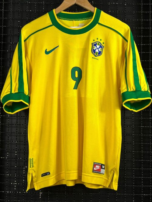 Camisa Brasil Nike 1998 Ronaldo Fenômeno