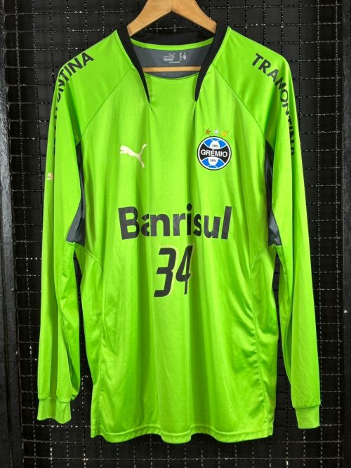 Camisa Grêmio Puma 2007 treino mangas longas