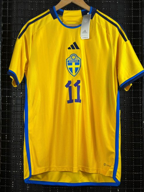 Camisa Suécia Adidas 2023 Zlatan Ibrahimovic
