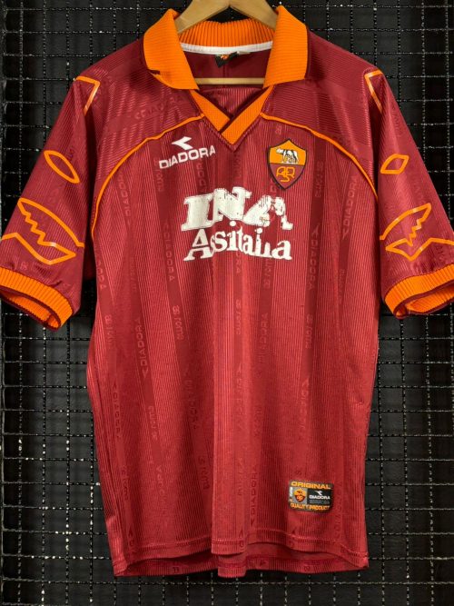 Camisa Roma Diadora 1999 Lanzaro