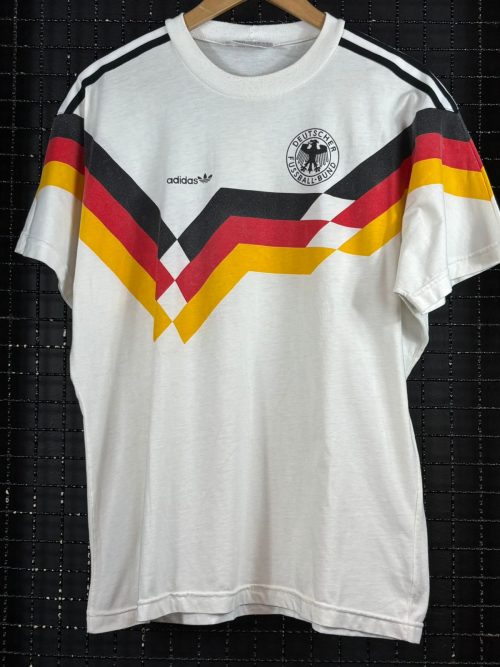 Camisa Alemanha Adidas 1990 branca retro