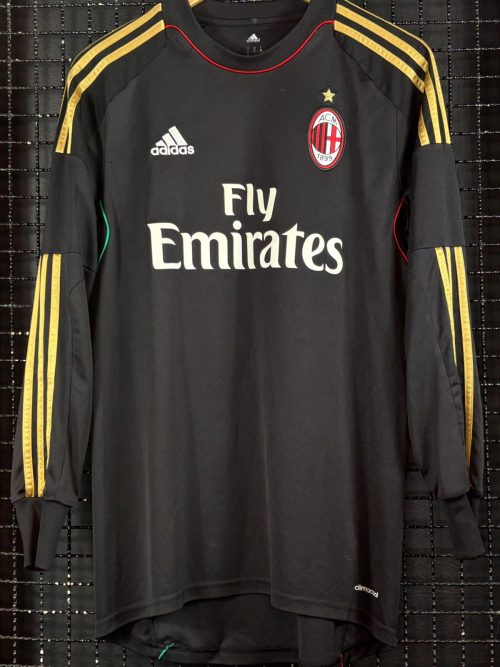 Camisa Milan Adidas 2013 Abbiati goleiro mangas longas