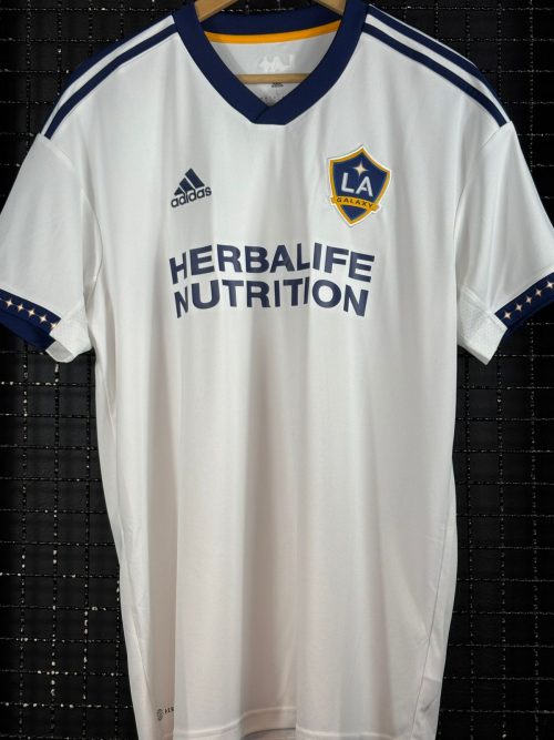 Camisa Los Angeles Galaxy Adidas 2022 branca