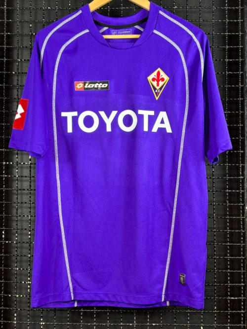 Camisa Fiorentina Lotto 2005 roxa