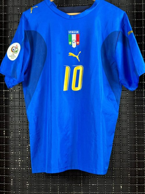 Camisa Itália Puma 2006 Copa do Mundo Totti