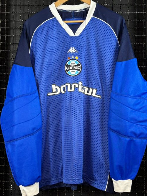 Camisa Grêmio Kappa 2004 goleiro mangas longas