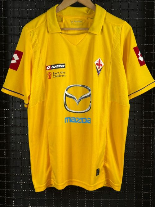 Camisa Fiorentina Lotto 2011 Gilardino amarela