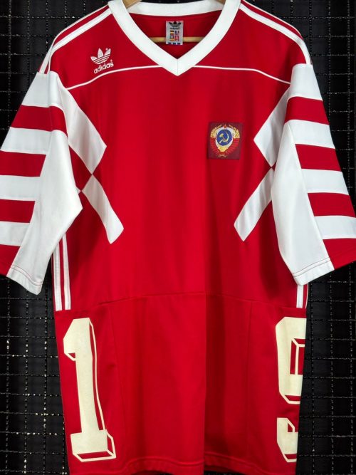 Camisa União Soviética Adidas 2018 retrô