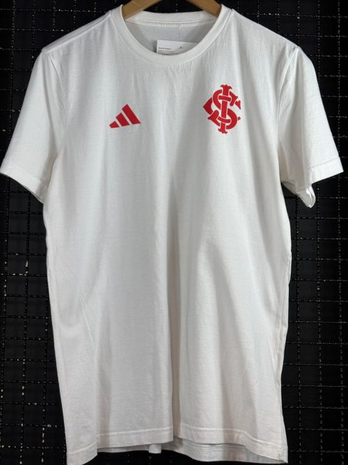 Camisa Internacional Adidas tee shirt branca