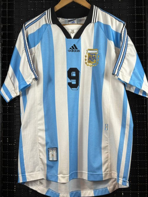 Camisa Argentina Adidas 1998 Batistuta