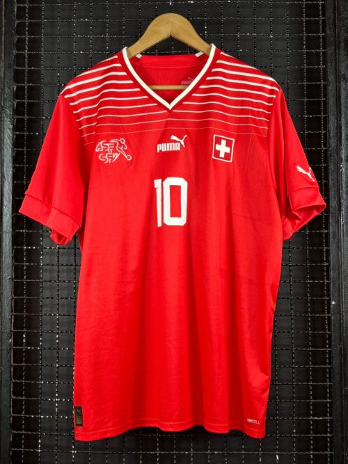 Camisa Suiça Puma 2022 Xhaka