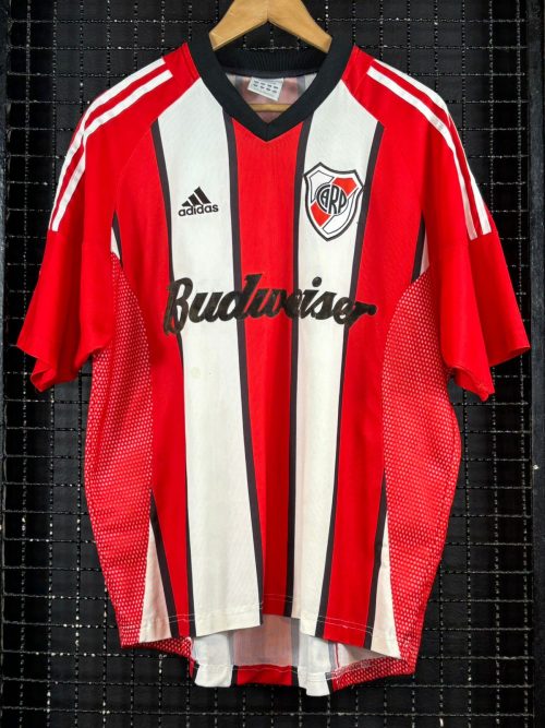 Camisa River Plate Adidas 2002 D´Alessandro listrada