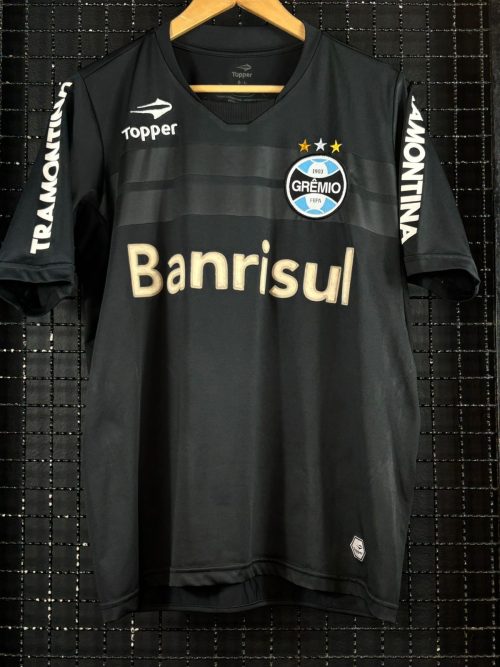 Camisa Grêmio Topper 2012 terceiro uniforme preto