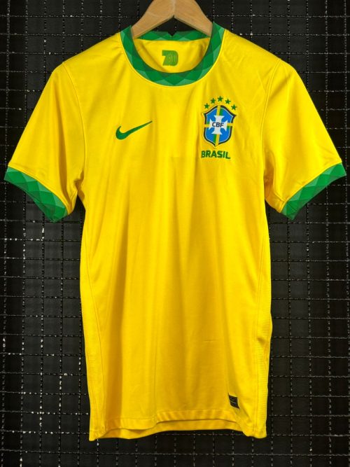 Camisa Brasil Nike 2021 Antony amarela